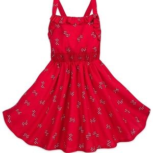 Disney Minnie Mouse Polka Dot Bow Sundress 5/6